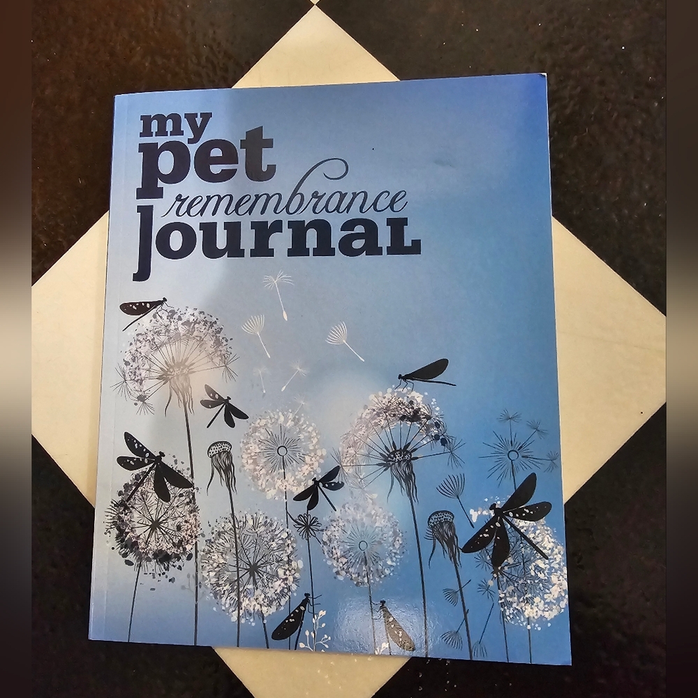 New My Pet Remembrance Journal Loss Of A Pet Bereavement Dog Cat